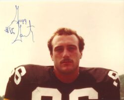 Autographed GREGG GARRITY 8X10 Pittsburgh Steelers Photo