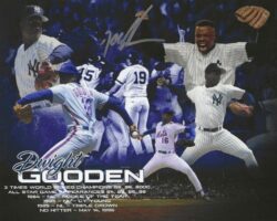 AUTOGRAPHED DOC GOODEN 8X10 New York Mets photo