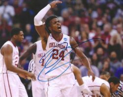 Autographed BUDDY HIELD 8X10 Oklahoma Sooners photo