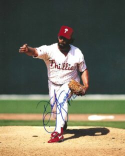 AUTOGRAPHED DOUG JONES 8X10 Philadelphia Phillies Photo