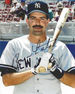 AUTOGRAPHED BRYAN LITTLE 8x10 New York Yankees Photo