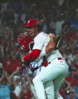 AUTOGRAPHED MICHAEL LORENZEN Philadelphia Phillies 8x10 Photo