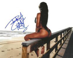 Autographed RENEE MICHELLE WWE AEW NXT 8x10 Photo