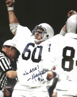 Autographed MATT MILLEN 8X10 Penn State Nittany Lions photo