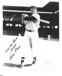 AUTOGRAPHED HERB PLEWS 8X10 Washington Senators Photo