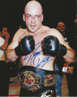 Autographed BAS RUTTEN UFC MMA 8x10 Photo w/ COA