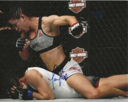 Autographed TECIA TORRES UFC MMA 8x10 Photo w/ COA
