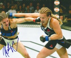 Autographed Katlyn Chookagian UFC & MMA 8x10 photo with COA