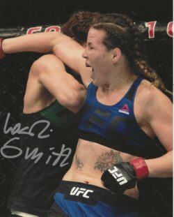 Autographed Leslie Smith UFC & MMA fighter 8x10 photo with COA