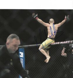 Autographed MARLON MORAES UFC MMA TKO 8x10 Photo