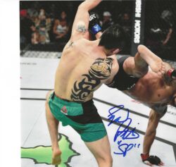 Autographed SERGIO PETTIS UFC MMA TKO 8x10 Photo