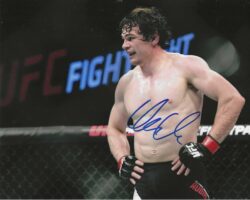 Autographed OLIVIER AUBIN MERCIER UFC MMA TKO 8x10 Photo