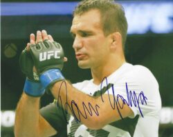 Autographed RANI YAHYA UFC MMA TKO 8x10 Photo