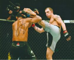 Autographed JAMES VICK UFC MMA TKO 8x10 Photo