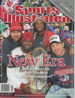 Autographed CURT SCHILLING Boston Red Sox Sports Illustrated 11/8/2004 JSA