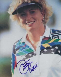 Autographed DOTTIE PEPPER 8x10 LPGA Photo