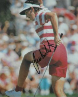 Autographed JULI INKSTER 8x10 LPGA Photo