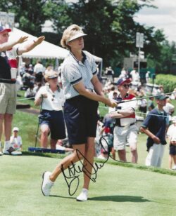 Autographed BETH DANIEL 8x10 LPGA Photo