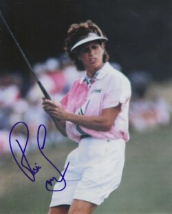 Autographed ROSIE JONES 8x10 LPGA Photo