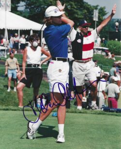 Autographed HELEN ALFREDSSON 8x10 LPGA Photo
