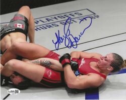 Autographed KAYLA HARRISON UFC MMA 8x10 Photo JSA