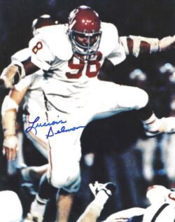 AUTOGRAPHED LUCIOUS SELMON 8X10 University of Oklahoma Photo
