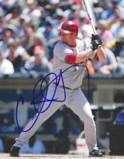 Autographed CHAD TRACY 8X10 Arizona Diamondbacks Photo