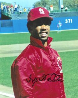 AUTOGRAPHED TY WALLER 8x10 St. Louis Cardinals photo
