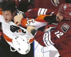 Autographed PAUL BISSONNETTE 8X10 Phoenix Coyotes Photo
