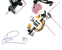 Autographed BEN KINDEL Pittsburgh Penguins 8x10 Photo