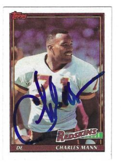 Autographed 1991 Topps Football Cards