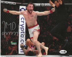 Autographed Merab Dvalishvili UFC MMA 8x10 Photo JSA