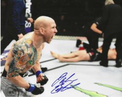 Autographed JOSH EMMETT UFC MMA 8x10 Photo COA