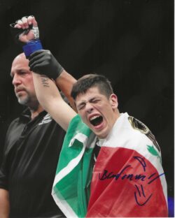 Autographed BRANDON MORENO UFC MMA 8x10 Photo w/COA