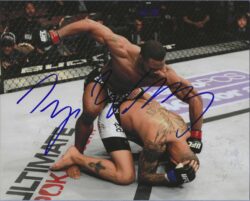 Autographed TYRON WOODLEY UFC MMA 8x10 photo w/COA