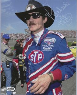 Autographed RICHARD PETTY NASCAR RACING 8x10 Photo JSA